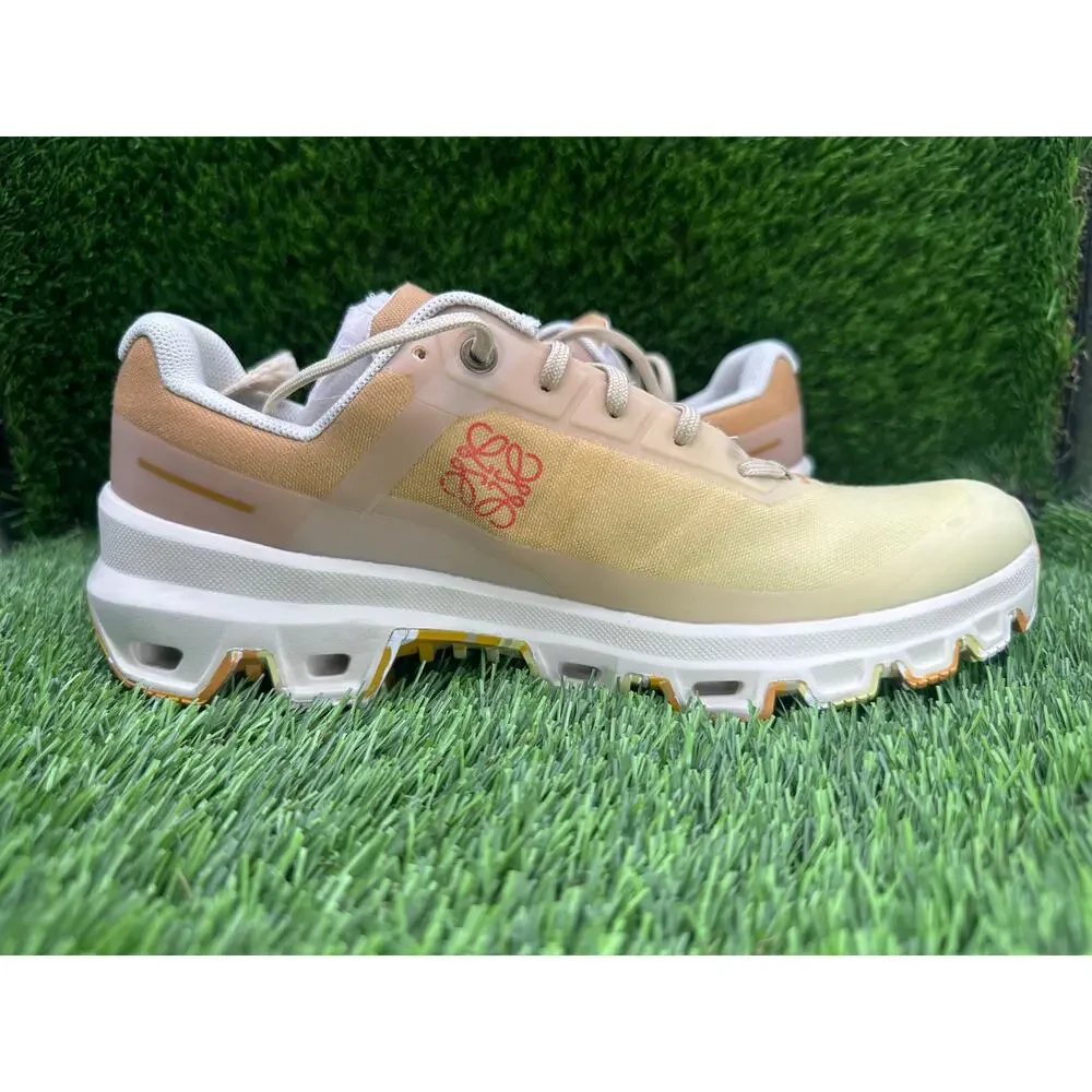 On Running x Loewe Cloudventure 32.98723 Athletic Sneaker Women's 7 Orange Mesh